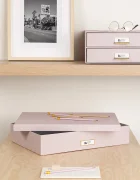 Bigso Box of Sweden Кутия за съхранение A3 в розово