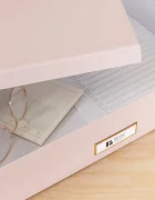 Bigso Box of Sweden Кутия за съхранение A3 в розово