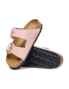 Birkenstock Чехли от набук Arizona Big Buckle в розово 1026559