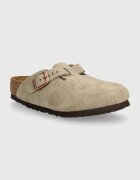 Birkenstock Детски велурени чехли Boston