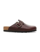 Birkenstock Кожени чехли Boston Vintage Wood Wire Buckle