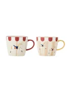 Bloomingville чаша с дръжка за Коледа от каменинови изделия 2-pack 300 ml 82062865
