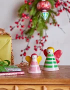 Bloomingville Декоративна коледна фигурка Caramella 8 / 10 cm (2 броя)