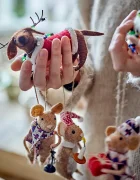 Bloomingville Декоративна висулка Monty Ornament (2 броя)
