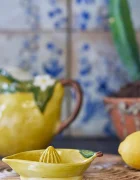 Bloomingville Цитрусова преса Limone 155 x 5 x 105 cm в жълто