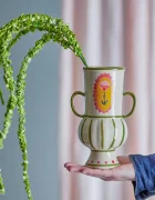 Bloomingville Ваза Декоративна от каменинови изделия 9 x 21 x 14 cm
