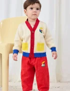 Bobo Choses Бебешка памучна жилетка Choo Choo