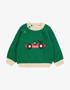 Bobo Choses Бебешки памучен пуловер Race Car