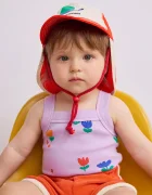 Bobo Choses Детска памучна шапка с козирка Funny Snail