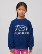 Bobo Choses Детски памучен суичър Smiling