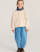 Bobo Choses суичър за деца от памук Beast бежов B226AC035