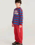 Bobo Choses тениска за деца от памук синя B226AC110