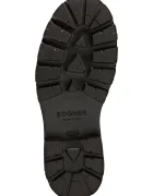 BOGNER кубинки с платформа дамски от велур RIGA кафяви 22642111