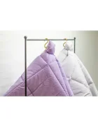 bongusta Памучно покривало Puffy 150 x 200 cm в сиво