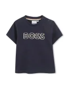 BOSS Бебешка памучна тениска