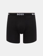 BOSS Боксерки мъжки от памук с еластан 3 броя черни 50538142