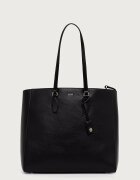 BOSS чанта tote дамска от имитация на кожа Sandy New Tote 10283663 черна 50573533