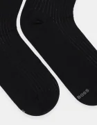 BOSS Чорапи (2 чифта) 2P RS Ribbed CC W в черно 50534275