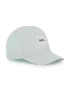 BOSS Детска шапка с козирка в тюркоазено J53143
