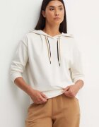 BOSS домашен суичър дамски CP Stripe Hoodie бежов 50524760