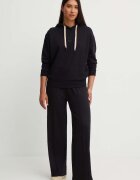 BOSS домашен суичър дамски CP Stripe Hoodie черен 50524760