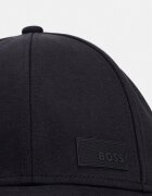 BOSS Green шапка с козирка мъжка от памучна материя Lach-J-BOSS черна 50566608