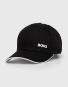 BOSS Green шапка с козирка мъжка от памук Cap-Bold черна 50519219
