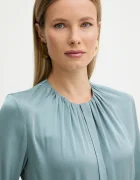 BOSS Копринена риза в синьо със стандартна кройка 50538481