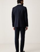 BOSS костюм от две части мъжки с вълна H-Houston-2pcs-264 тъмносин 50571937