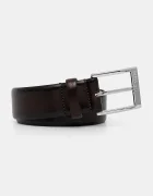 BOSS Кожен колан Elloy-PC-An_Sz35 мъжки в кафяво 50482241