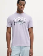 BOSS Orange Памучна тениска
