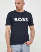 BOSS Orange Памучна тениска BOSS CASUAL Thinking 1