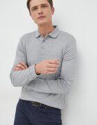 BOSS Памучна блуза с дълги ръкави Pado 30