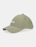 BOSS Памучна шапка с козирка Zed