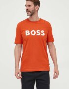BOSS Памучна тениска