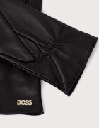 BOSS ръкавици дамски от кожа Gueen-ME черни 50526613