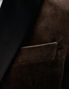 BOSS сако с едноредно закопчаване мъжко от кадифе H-Hutson-Tux-Pk-264 зелено 50571975