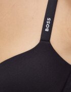 BOSS сутиен с вискоза UNDERWIRE BRA CI черен 50502738