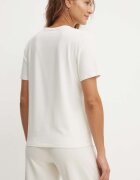 BOSS тениска дамска от памук с еластан CI T-Shirt бежова 50510322