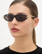 Bottega Veneta слънчеви очила дамски черни