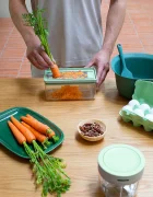 Brabantia Комплект слайсер с ренде Tasty+ в зелено