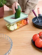 Brabantia Комплект слайсер с ренде Tasty+ в зелено