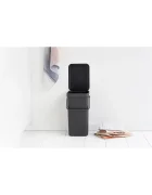 Brabantia Кошче за боклук Sort & Go 16 L в сиво 109966