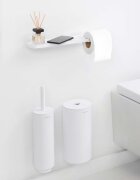 Brabantia Поставка за тоалетна хартия с рафт