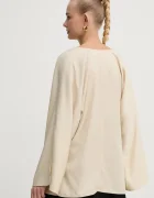 By Malene Birger Блуза в бежово с изчистен дизайн