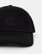 Calvin Klein бейзболна шапка от памук черна LV04F5061G
