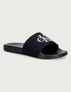 Calvin Klein чехли дамски ESS SLIDE CV WN черни HW0HW02958