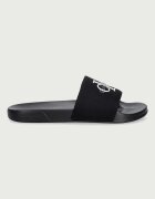 Calvin Klein чехли дамски ESS SLIDE CV WN черни HW0HW02958