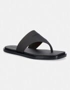 Calvin Klein джапанки дамски JELLY SANDAL THONG MAT TRAN TPU черни HW0HW02964
