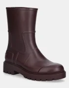 Calvin Klein Гумени ботуши MID RAINBOOT RUBBER в бордо YW0YW02004